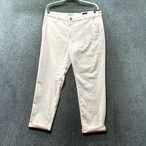 Adriano Goldschmied Tristan Tailored Trouser Pants Women 32‎ Pink Mid Rise Ankle